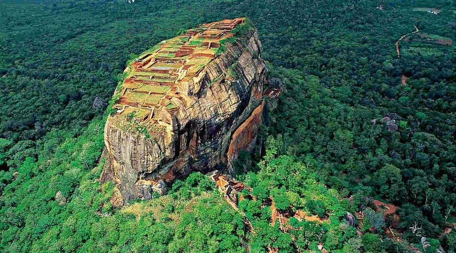 Sigiriya Rock Fortress in Sri Lanka